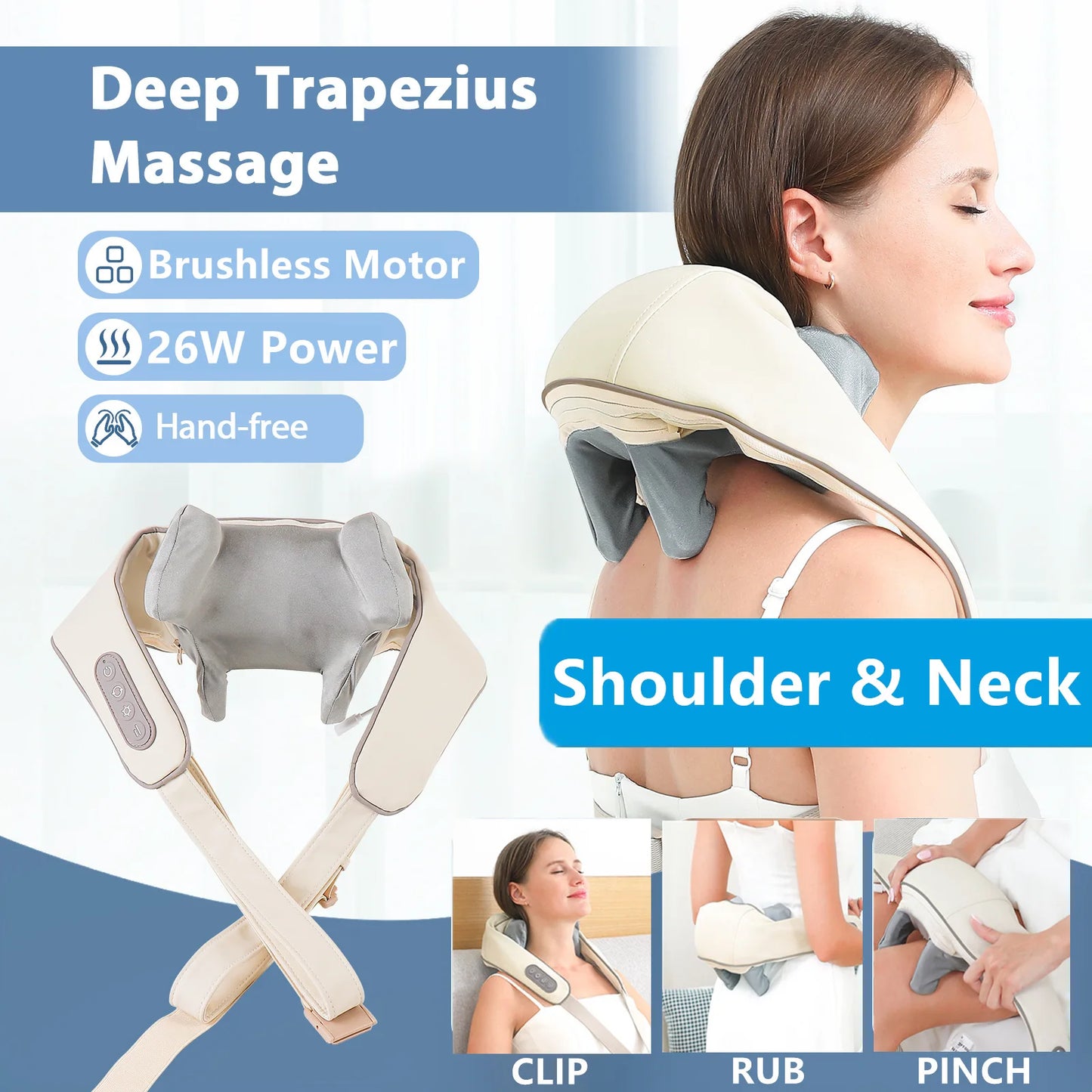 EverVia™ Nacken- & Schultermassagegerät